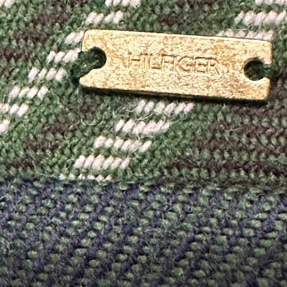 Green and Navy Tartan Plaid Lined Pants Size 8 - Picture 4 of 12